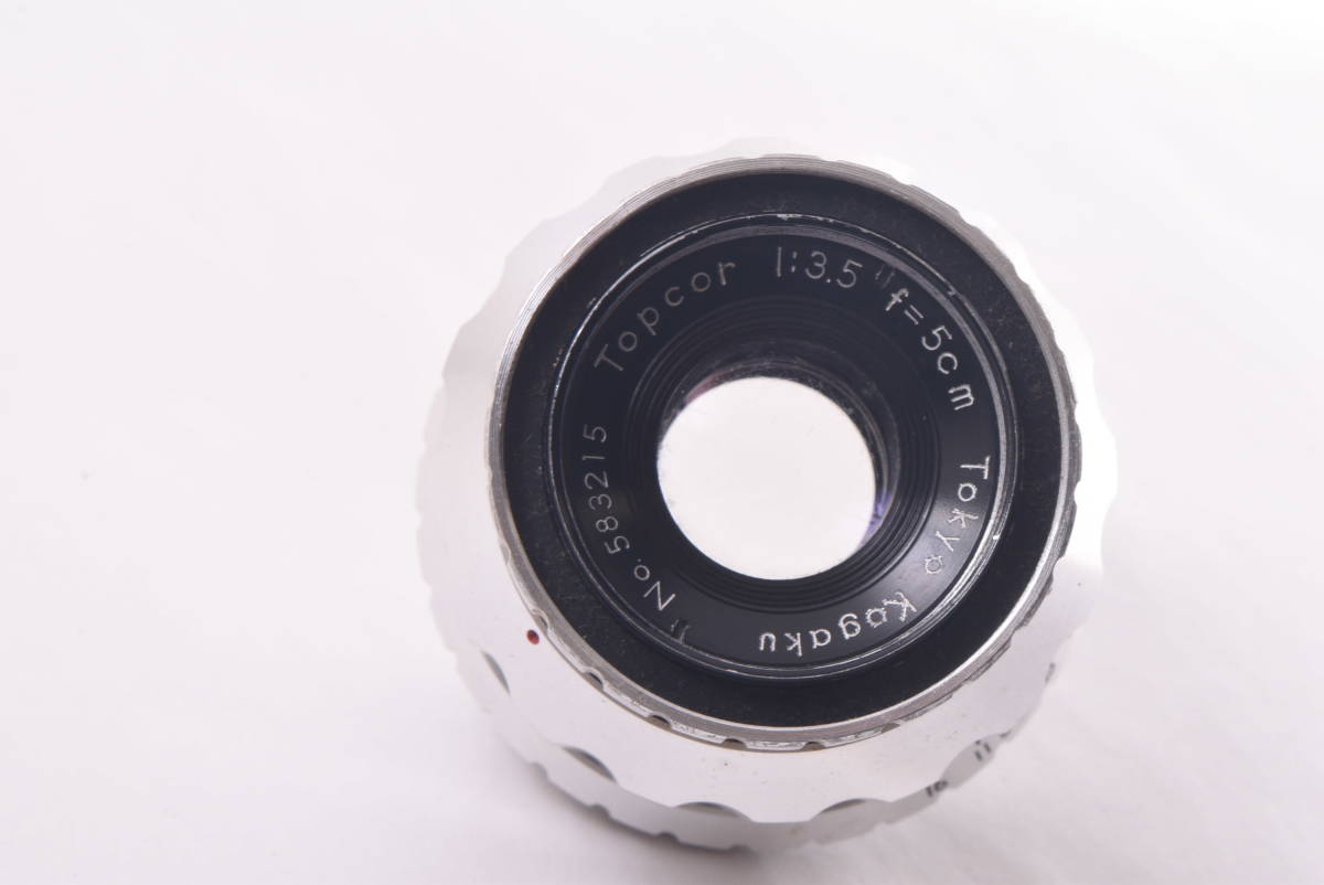 Tokyo kogaku Topcor 5cm 50mm F3.5 ライカ Lマウント #583215 50mm 5cm Tokyo ヴ H72728179 フィルムカメラ公式