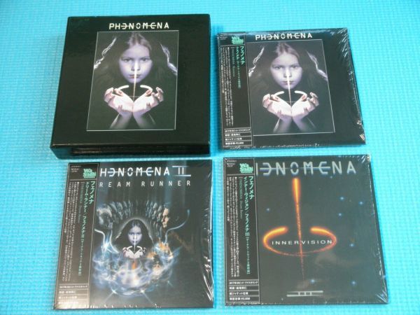 &frasl; PHENOMENA - Yahoo!オークション 「フェノメナ フェノメナ」一般 (ハードロック : フェノメナ商品一覧｜HARD ROCK HEAVY METAL｜ディスク ミュージック フェノメナ CDアルバム3枚セット ドリーム・ランナー&frasl;フェノメナII<紙