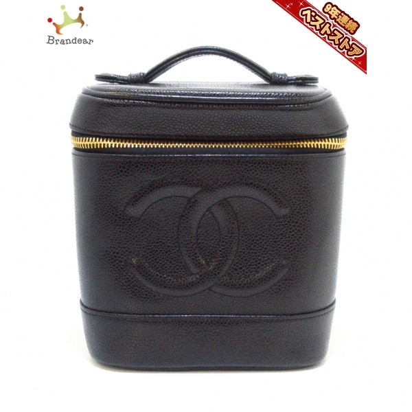 品質保証，得価 シャネル CHANEL バニティバッグ A01998 - キャビアスキン 黒 レディース ゴールド金具 バッグ(かばん、バッグ)｜売買されたオークション情報、yahooの商品情報をアーカイブ公開 - オークファン かばん、バッグ