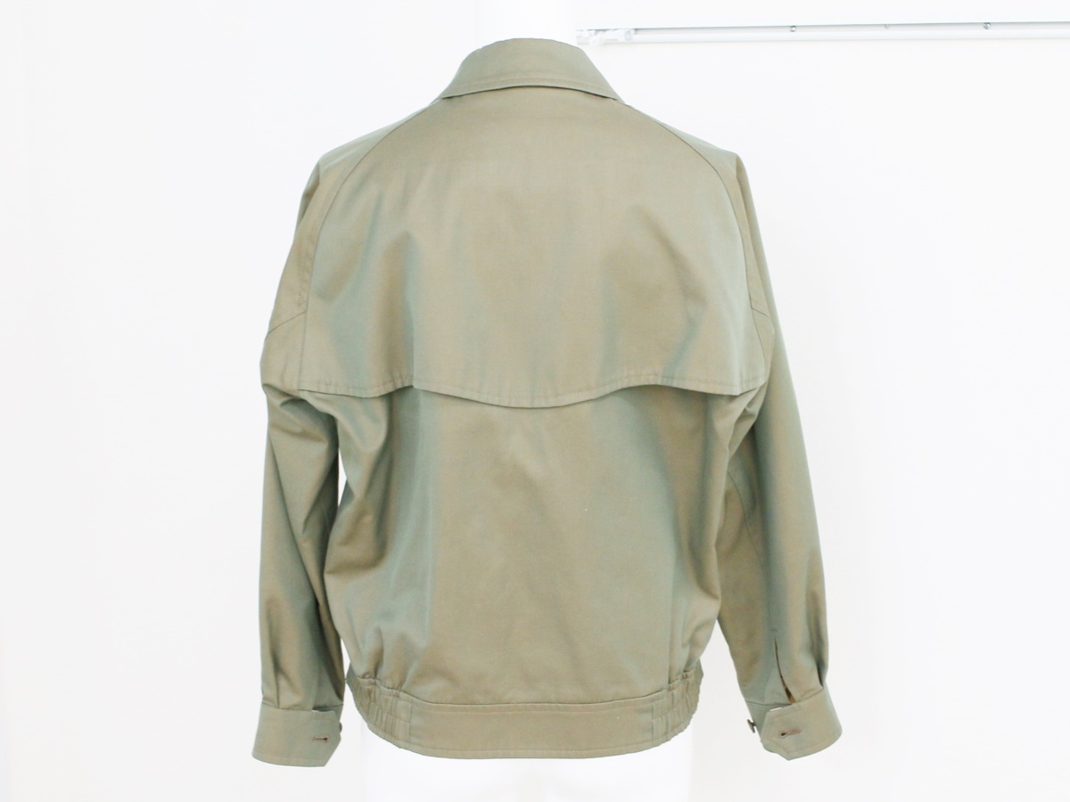 美品 BURBERRY バーバリー ブルゾン 上着 アウター レディース カーキ 
