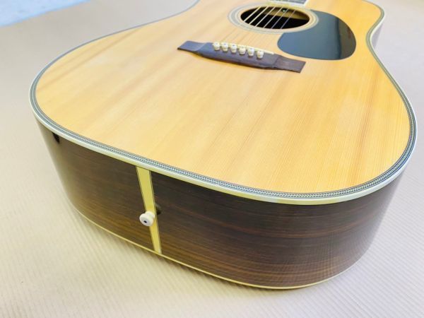 A604-O11-590 YAMAKI ヤマキ フォークギター YW-40 ハードケース付き