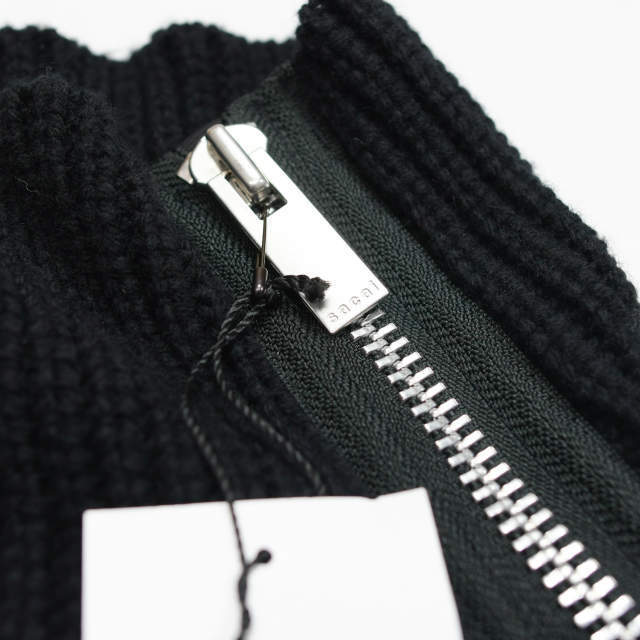 sacai サカイ 21AW Twisted Cable High Neck Pullover ツイスト 