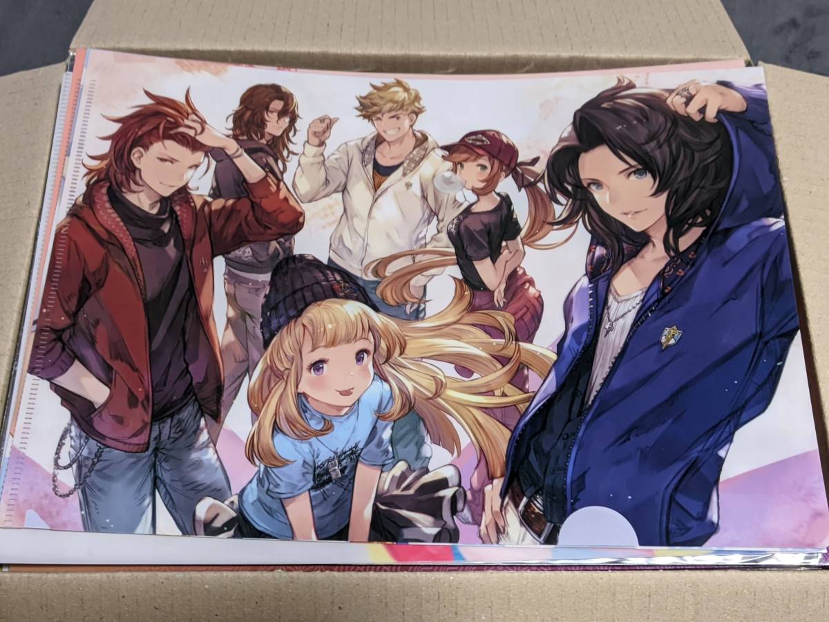 大量 まとめ アニメ コミック ゲーム クリアファイル A4サイズ 100枚