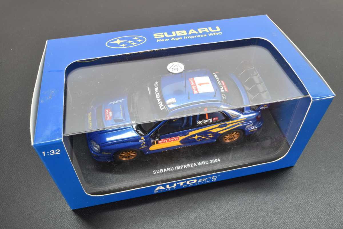 オートアート 1/32 スバル インプレッサ WRC 2004 SCX NINCO カレラ