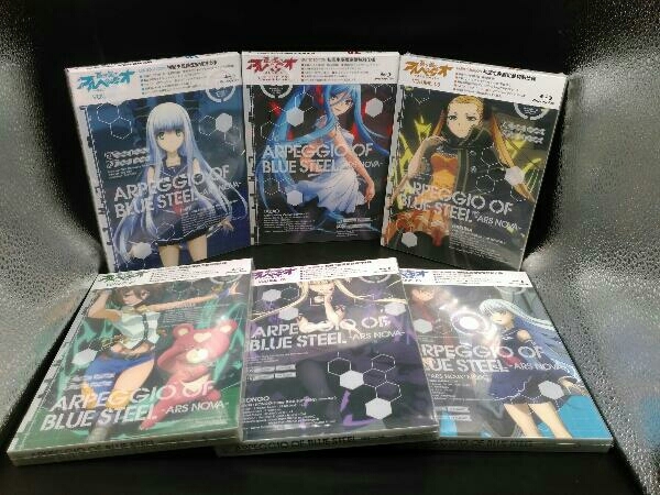一部未開封！[全6巻セット]TVアニメーション 蒼き鋼のアルペジオ