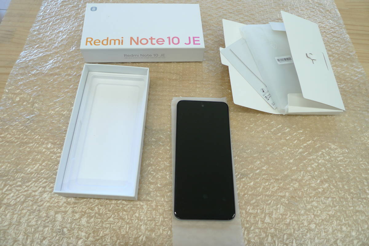 得価，本物保証 現状品 SIMフリー Redmi Note 10 JE クロームシルバー 4GB 64GB XIG02 〇判定 箱付き(Android)｜売買されたオークション情報、yahooの商品情報をアーカイブ公開 - オークファン Android