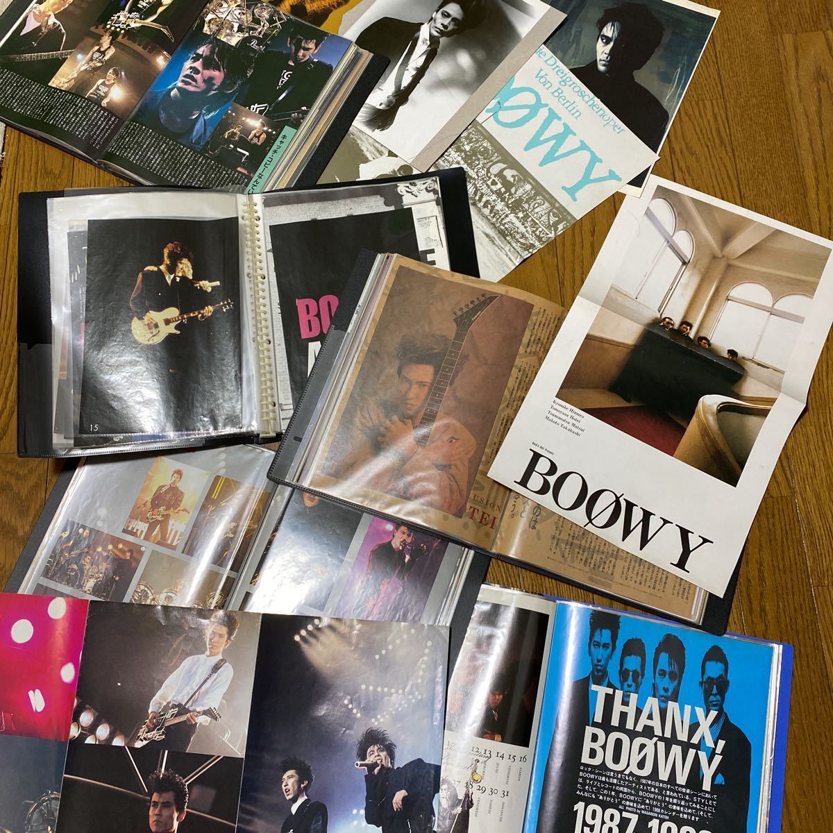 Boowy 雑誌切り抜き5冊ファイルセット Boowy 売買されたオークション情報 Yahooの商品情報をアーカイブ公開 オークファン Aucfan Com