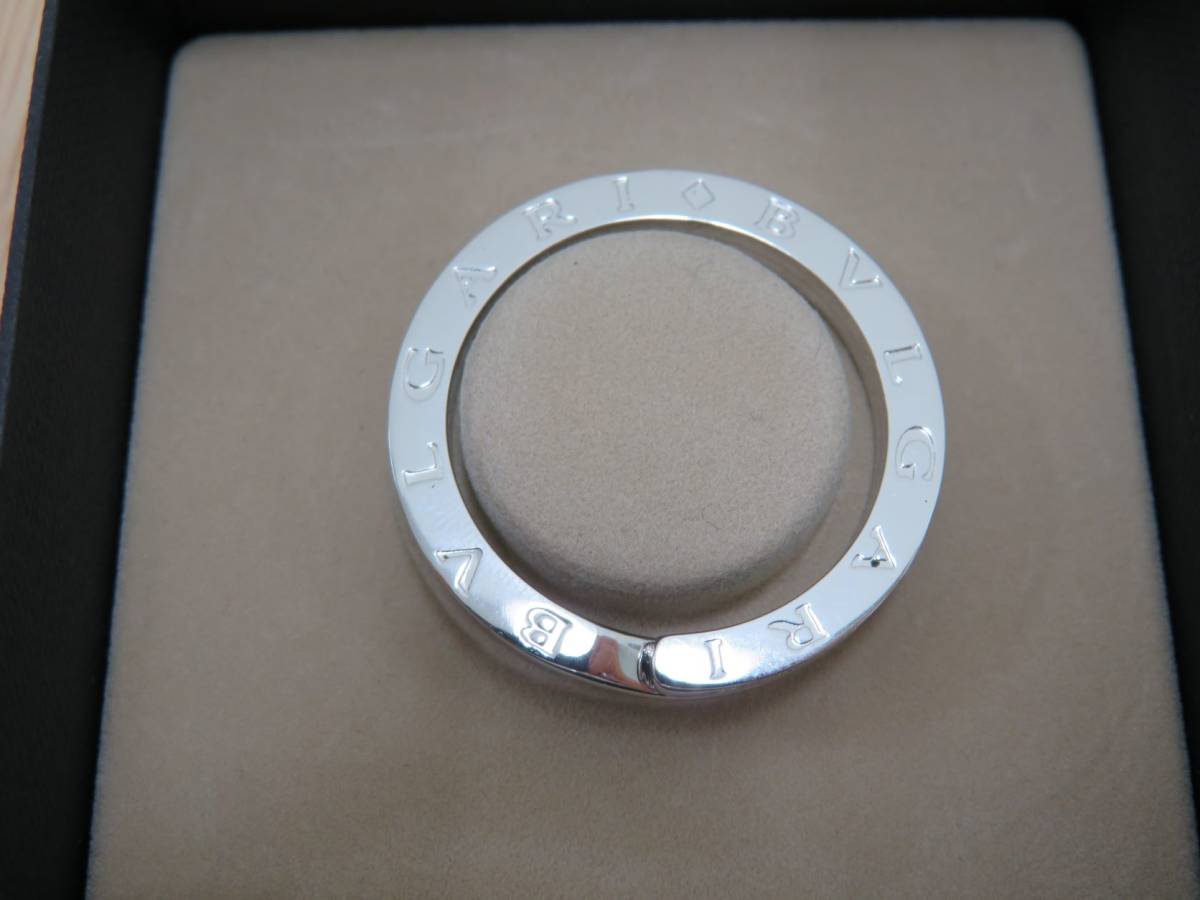 美品！】BVLGARI／ブルガリ キーリング シルバー SV925 箱付き 