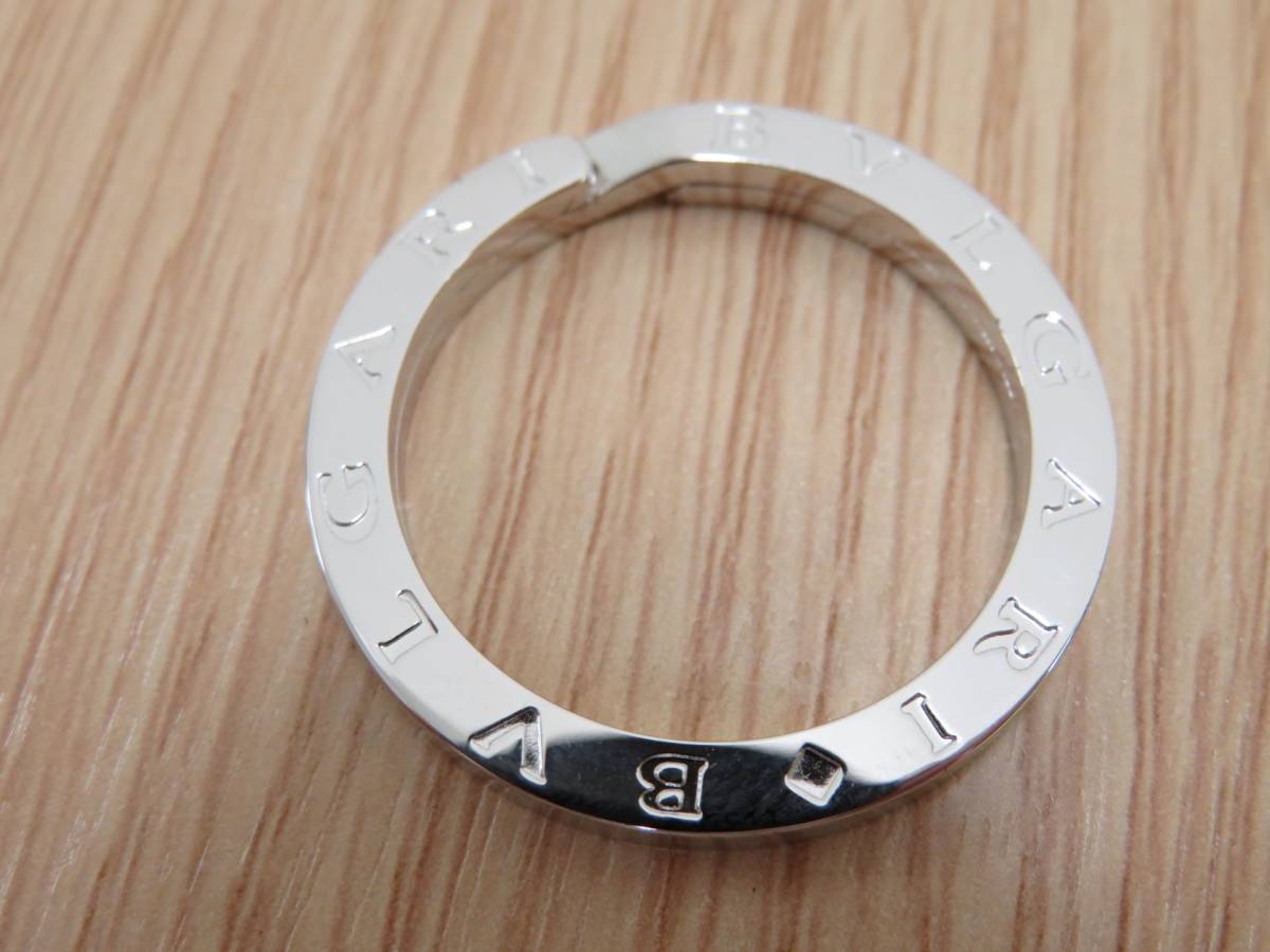 ブルガリ　キーリング SV925 箱付き 未使用品 美品！】BVLGARI／ブルガリ キーリング シルバー SV925 箱付き