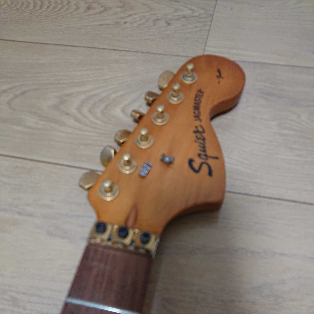 ジャンク】squier スクワイヤー ジャグマスター ボディ&ネック Fender 