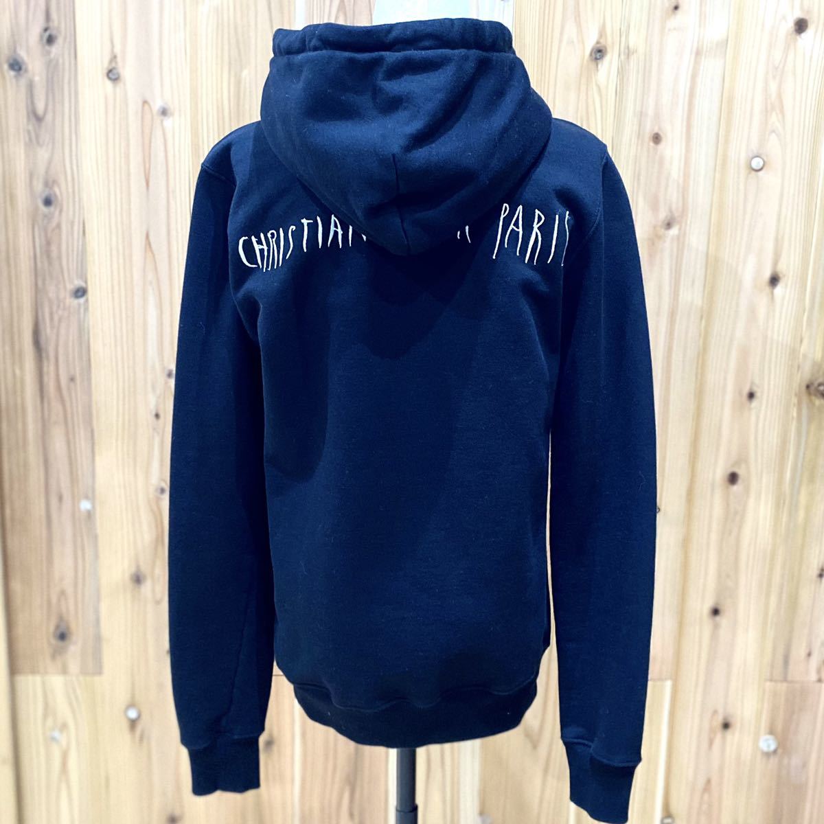 本物保証】極美品 DIOR Raymond 19aw スウェット パーカー ブラック XS