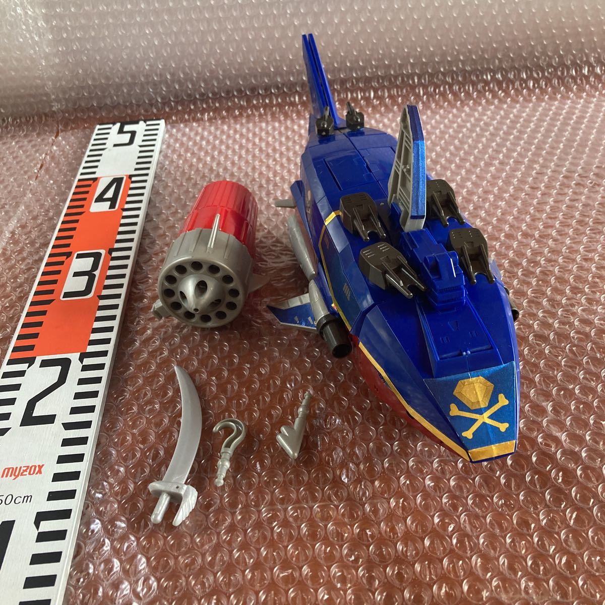 箱無し【欠品有り】タカラ 黄金勇者ゴルドラン DX 海賊戦艦 キャプテン 