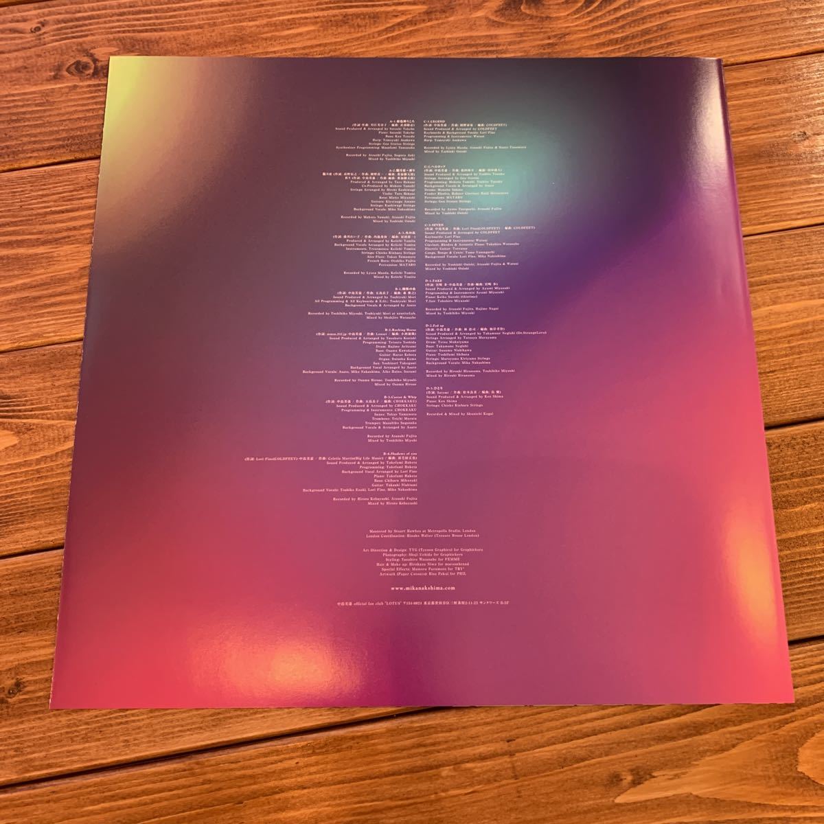 中島美嘉 レコード LP - 2枚組 LOVE Yahoo!オークション 雪の華