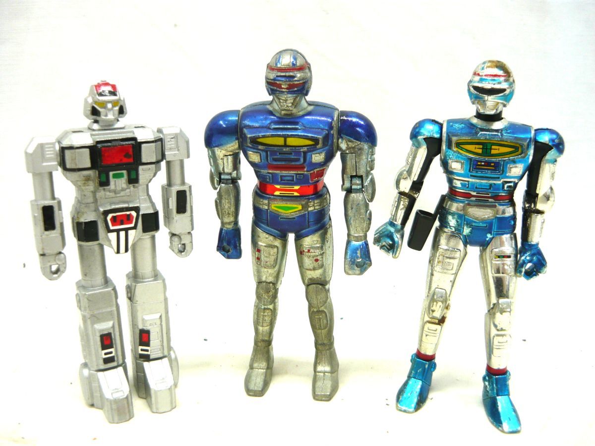 1000円スタート フィギュア 3点セット ダイレオン/宇宙刑事 シャイダー 
