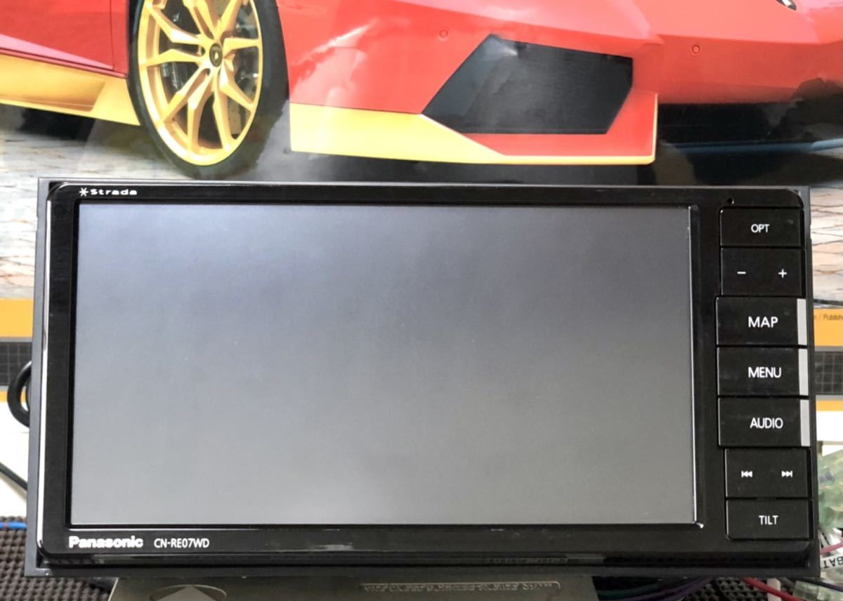 保証付動作】Panasonic パナソニックストラーダ【CN-RE07WD】2020年度 