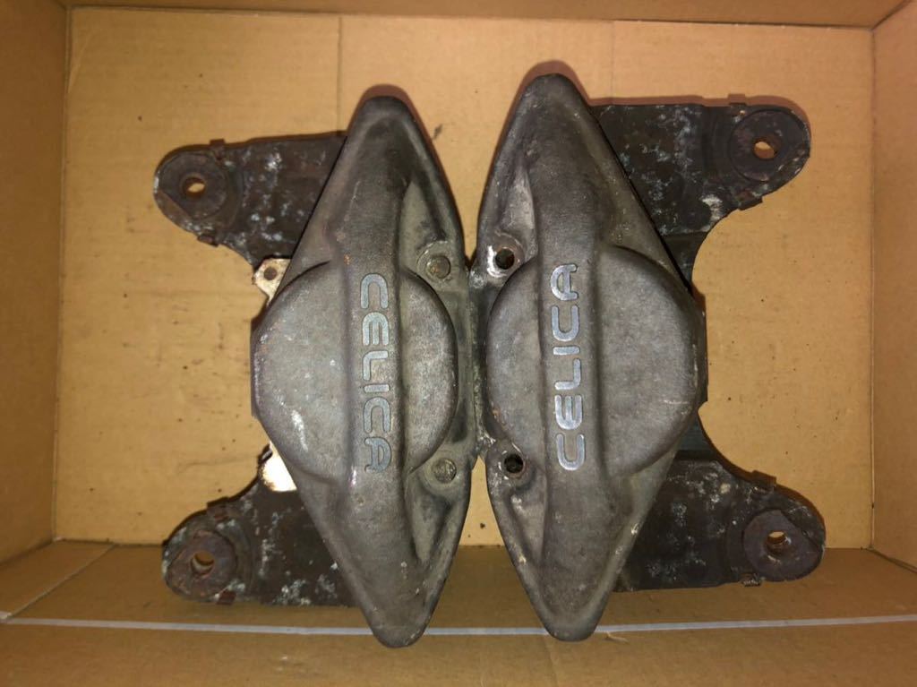 セリカGT-FOUR ST205 フロントリア キャリパーローターセット 手渡し