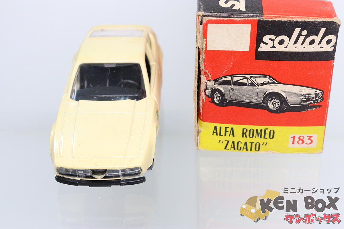 フランス製 アルファロメオ AlfaRomeo solido ソリド ミニカー 正規代理店