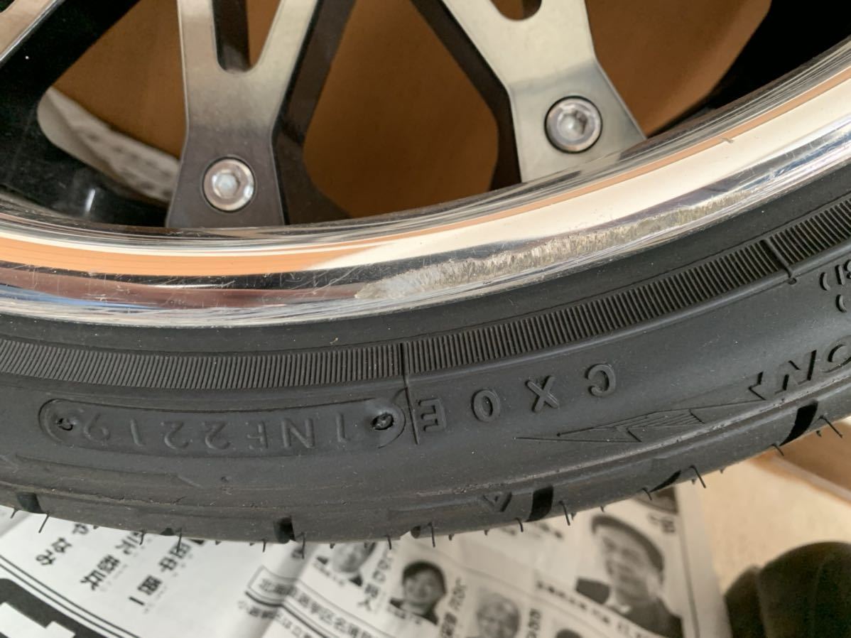 ☆CRIMSON RS CV WIRE 19インチ ホイール＆タイヤ4本セット☆215