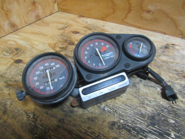 使用可 ZXR250 純正タコメーター ZX250C tachometer C型 C4外し ZXR250