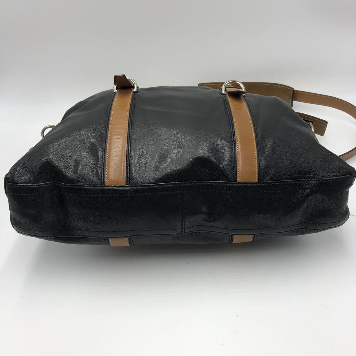 1円【美品】コーチ COACH 70256 ハリソン カーフレザー 2way トート 