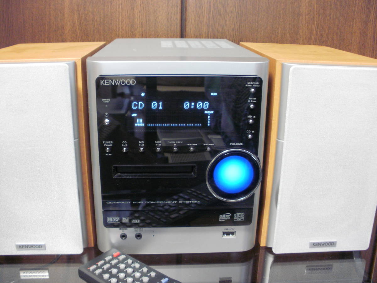 KENWOOD MDコンポ CDコンポ NDL-100MD 美品】KENWOOD RMD-NDL100