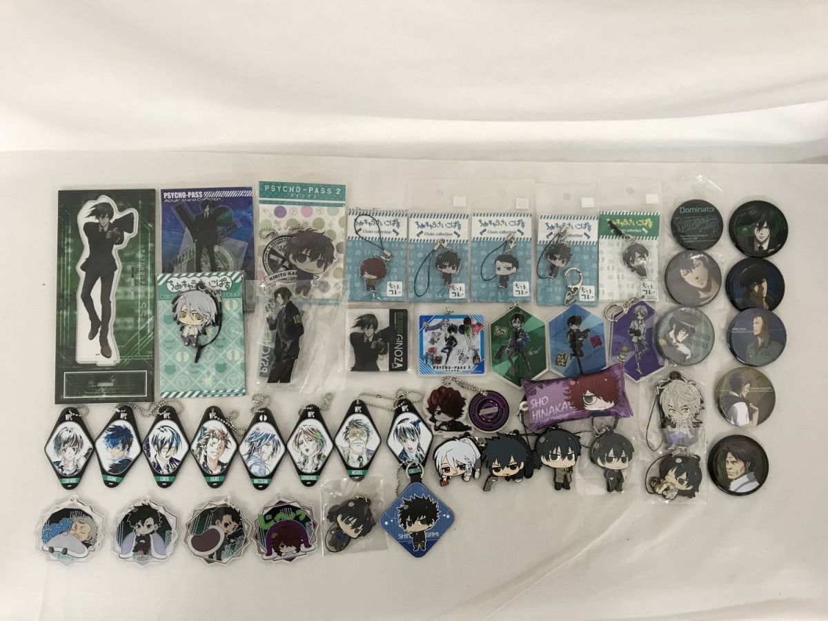 限定品 C99】グッズ PSYCHO-PASS サイコパス 缶バッジ アクキー他