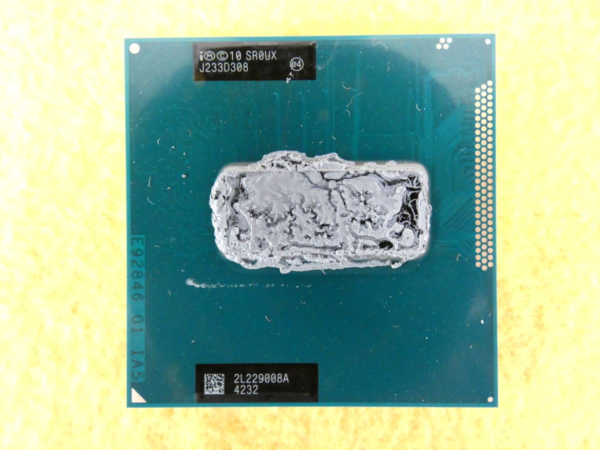 赤字超特価，本物保証 Intel インテル CPU Corei7-3630QM SR0UX 2.40GHz ジャンク扱い/動作未確認 @送料180円 6166-2/2(Core i7)｜売買されたオークション情報、yahooの商品情報をアーカイブ公開 - オークファン Core i7