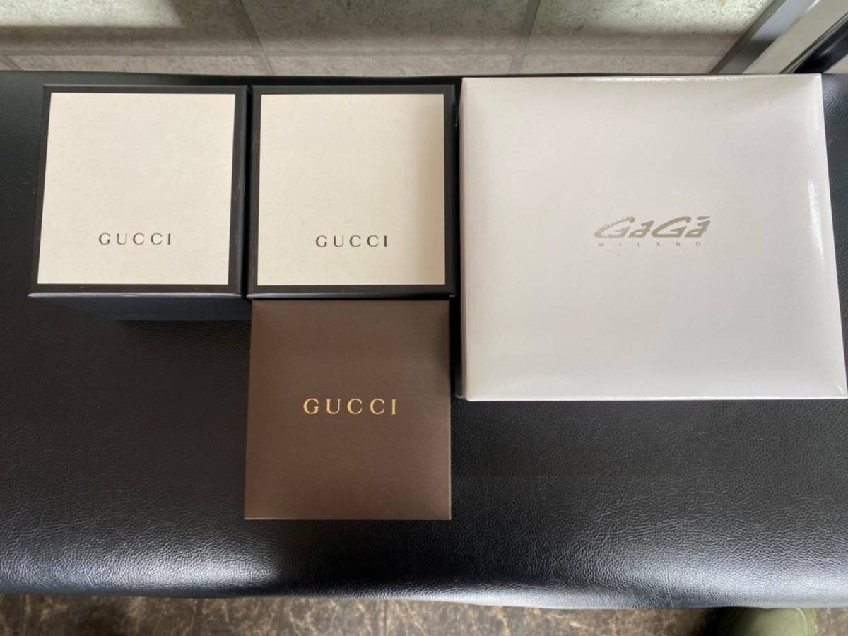グッチ - 3個セット 空箱GUCCI 時計用 BOXのみ 付属品 メルカリ GUCCI 