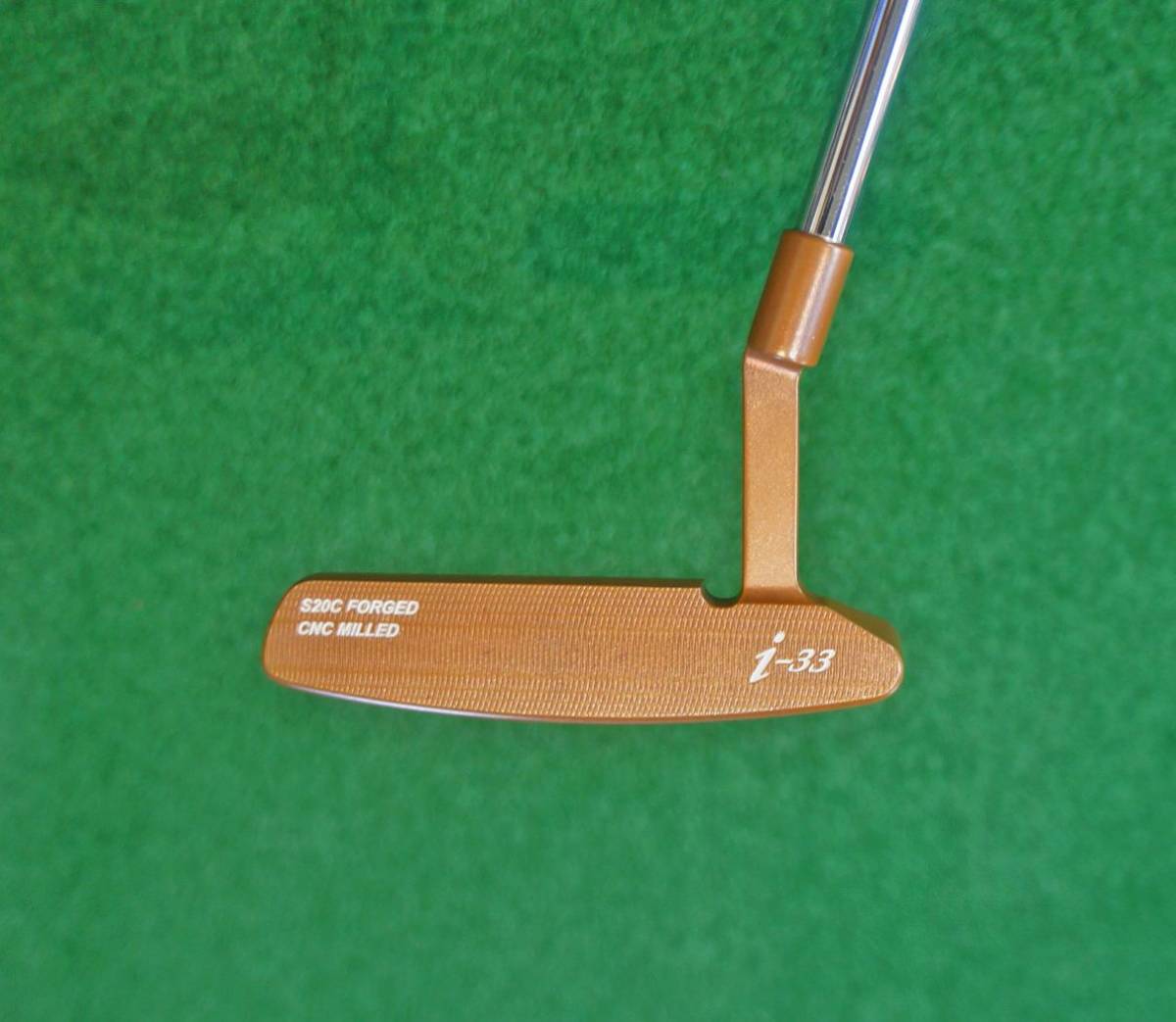 EPON［エポン］i-33 JAPAN FORGED　パター　★初代モデル　★銅メッキ仕様（特注）　★33インチ［メーカー特注］