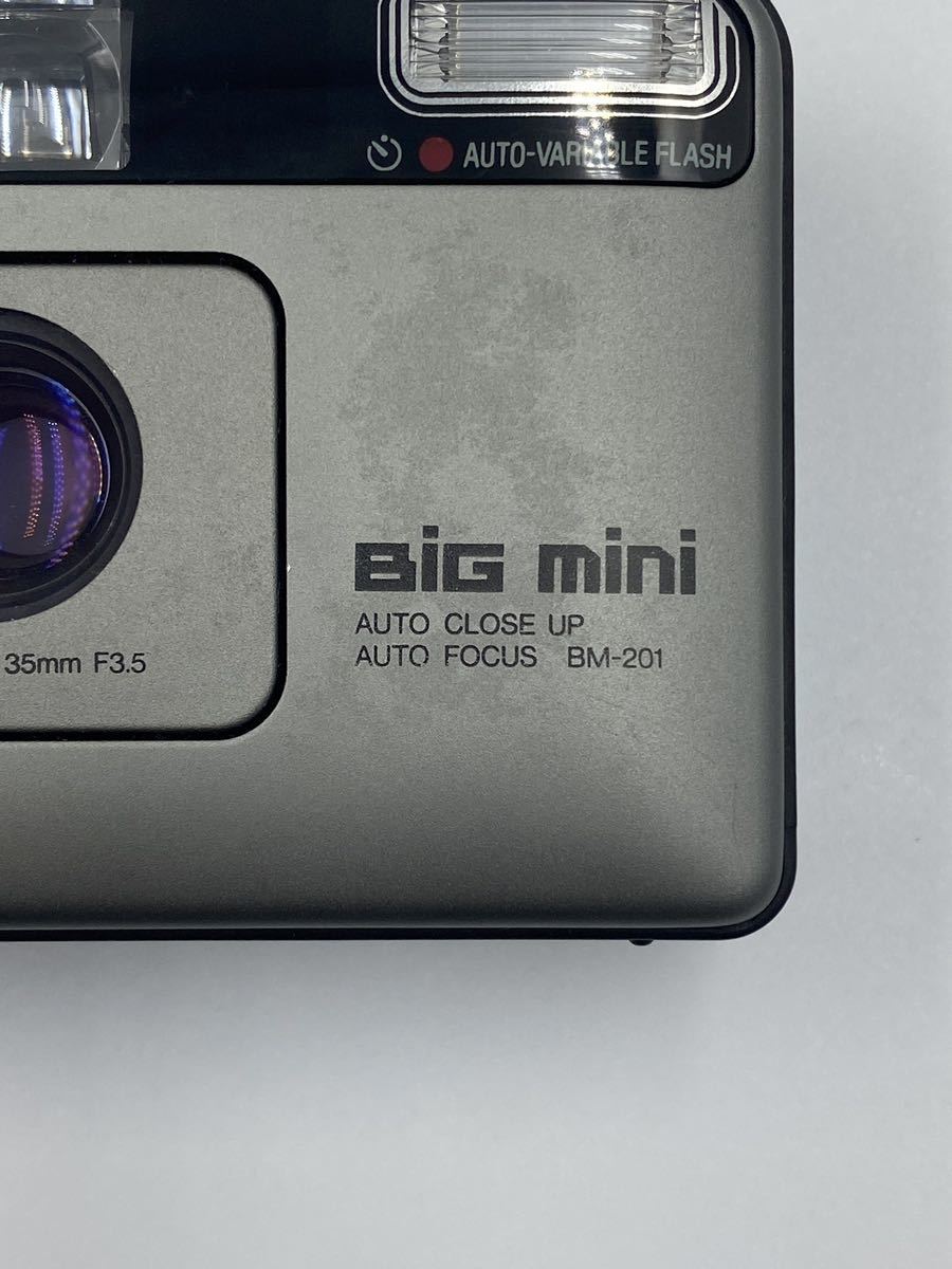 動作OKKonica big mini bm-201 コニカ ※K163 フィルムカメラ