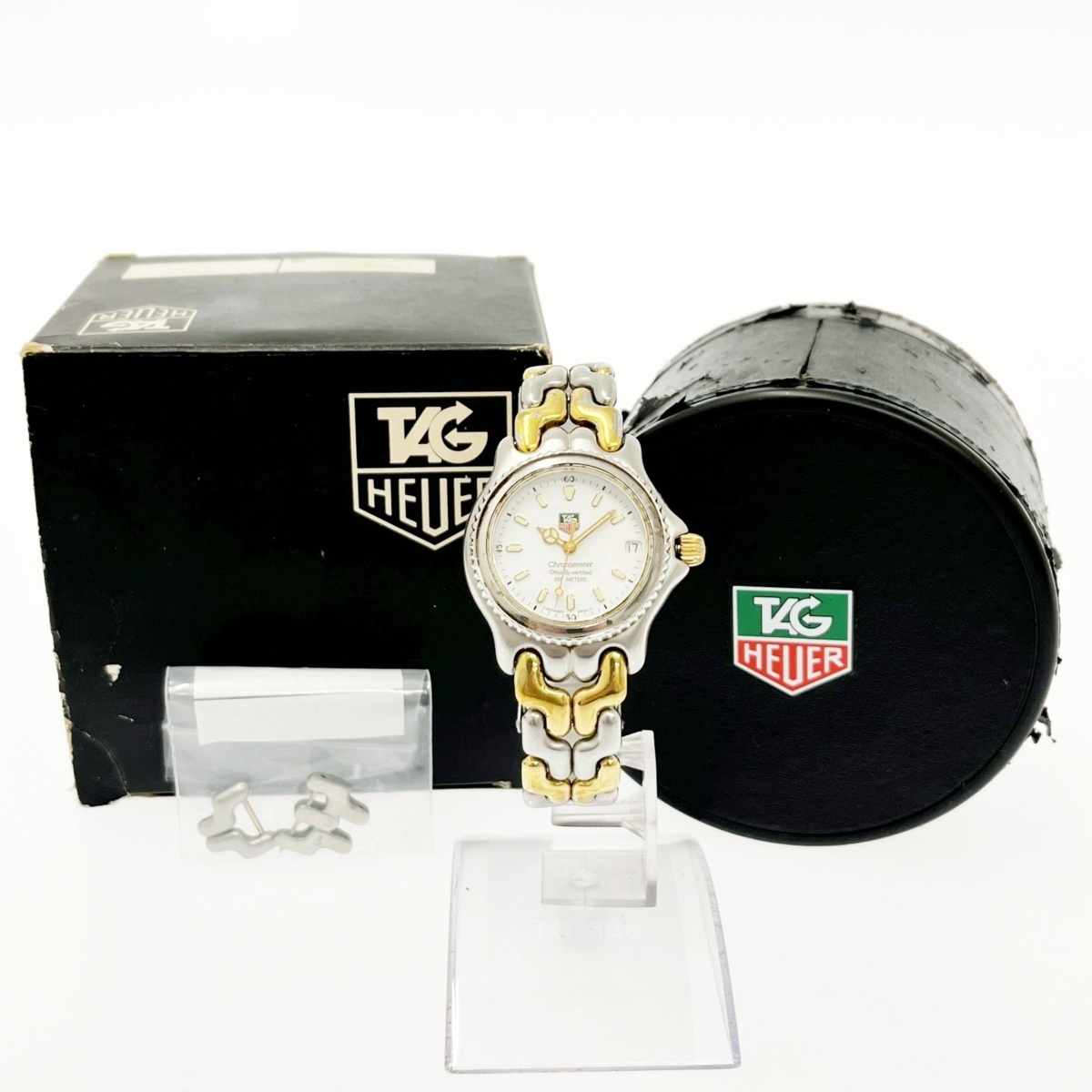 1円スタート】【箱付き・美品】 TAG HEUER タグホイヤー S87.813-1