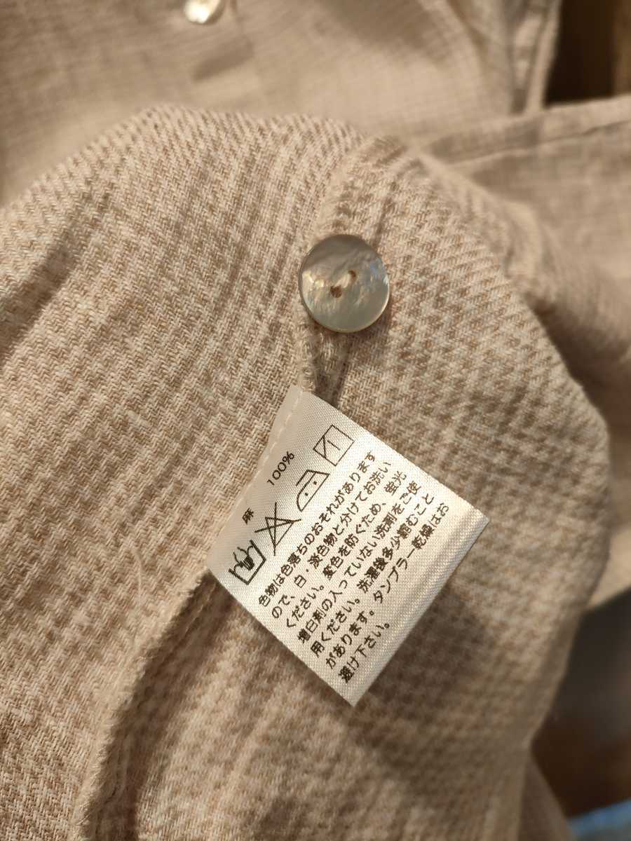 Sikuten シクテン ワンピース 北欧 リトアニア製 リネンシャツ 麻100 貝ボタン 生成り色 ベージュ レディース フリーサイズ Kw2325 Lサイズ 売買されたオークション情報 Yahooの商品情報をアーカイブ公開 オークファン Aucfan Com