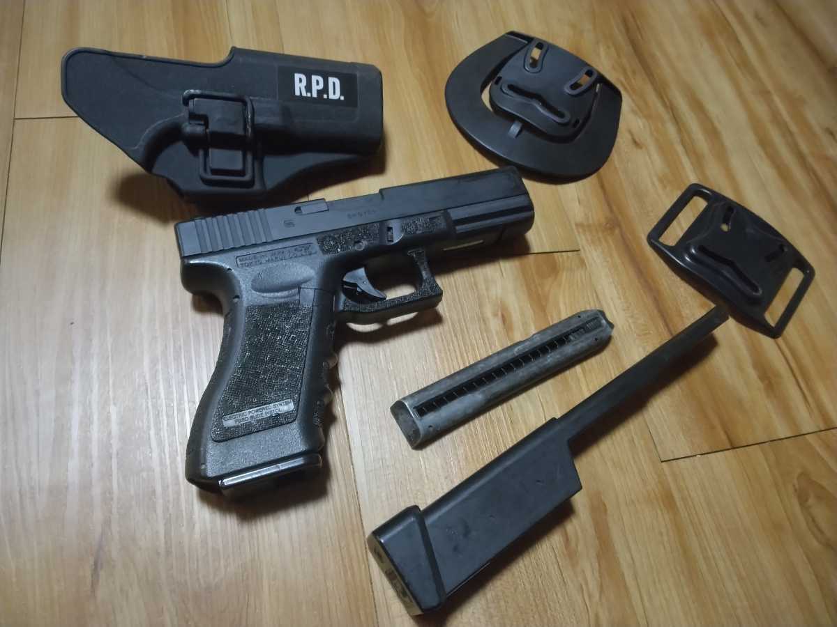 東京マルイ製 電動ハンドガン グロック18C ホルスター ロングマガジン