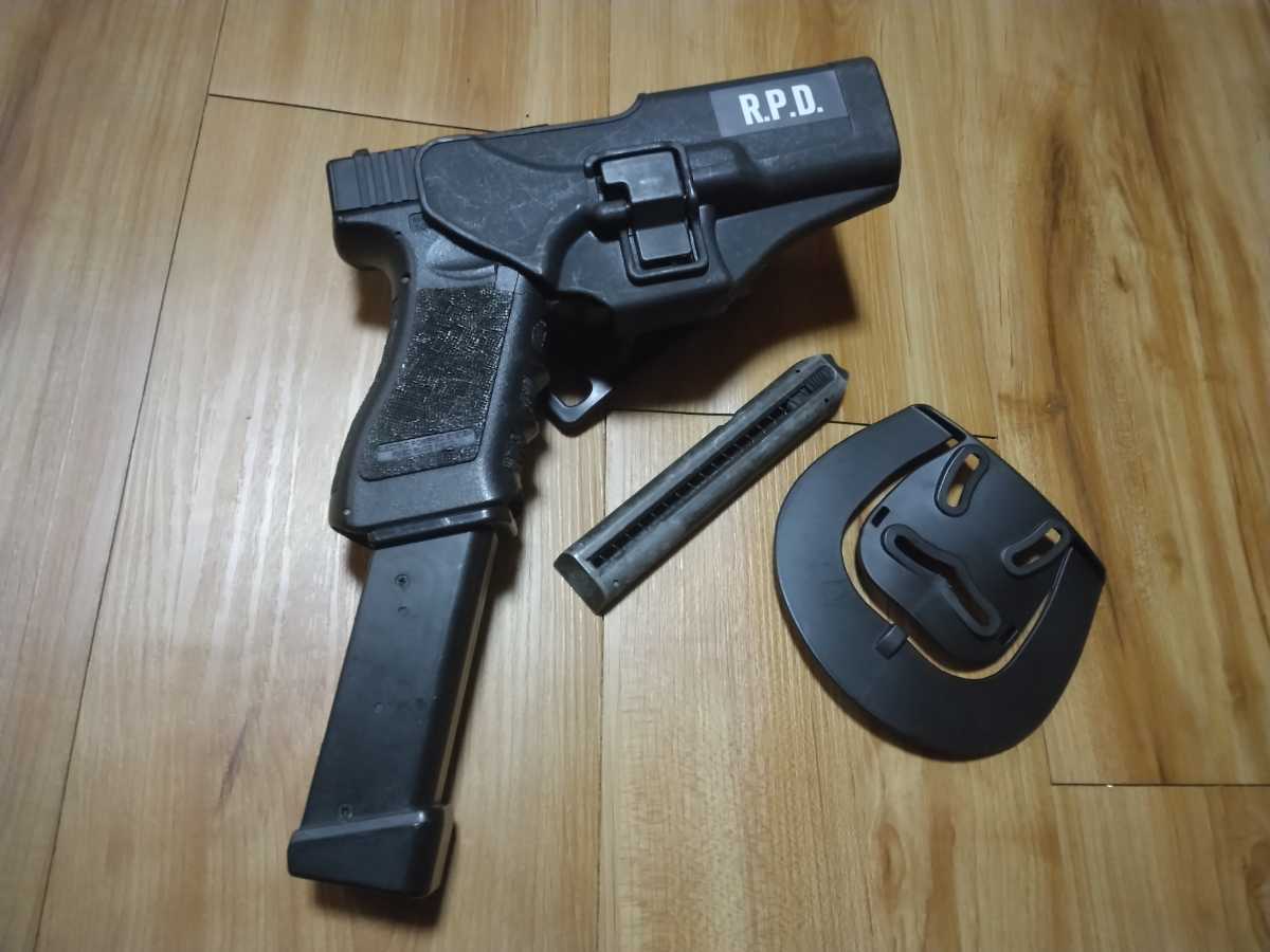 東京マルイ製 電動ハンドガン グロック18C ホルスター ロングマガジン