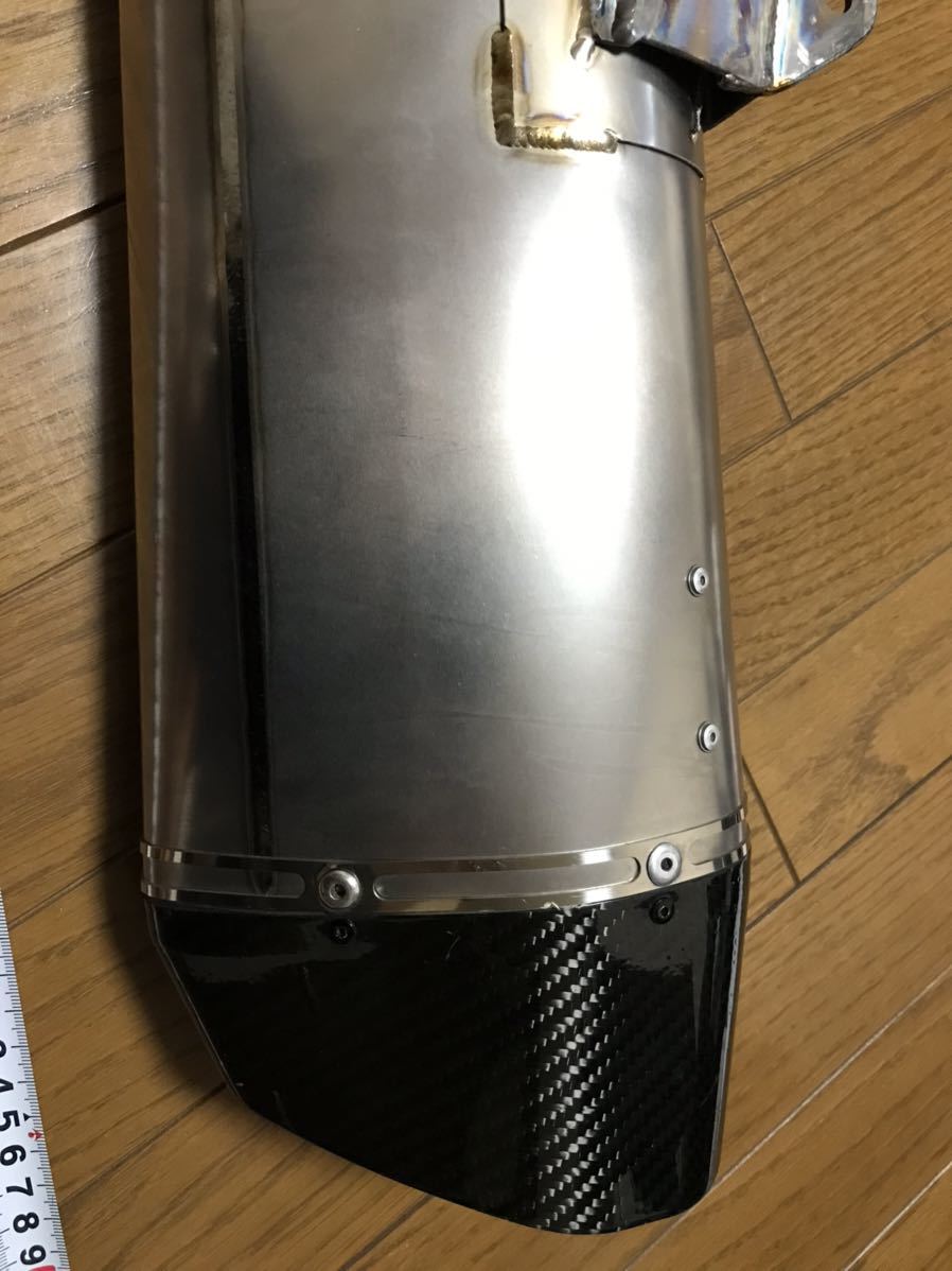 □TSR サイレンサー マフラー チタン 差込径60.5mm 検索ワードCB1300SF