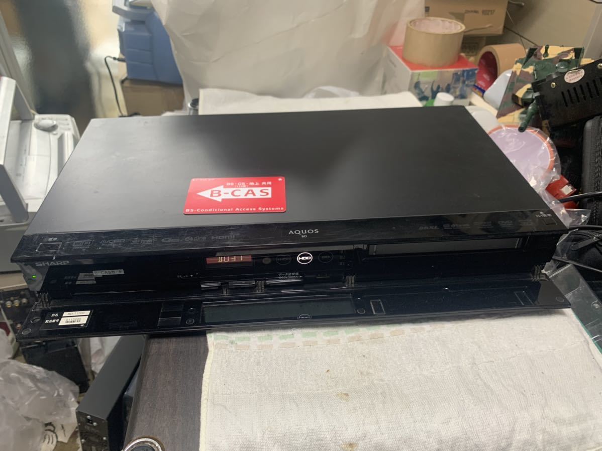 【本物保証，新作登場】 SHARP ブルーレイレコーダー AQUOSブルーレイ ＢＤ-T1700(シャープ)｜売買されたオークション情報、yahooの商品情報をアーカイブ公開 - オークファン シャープ
