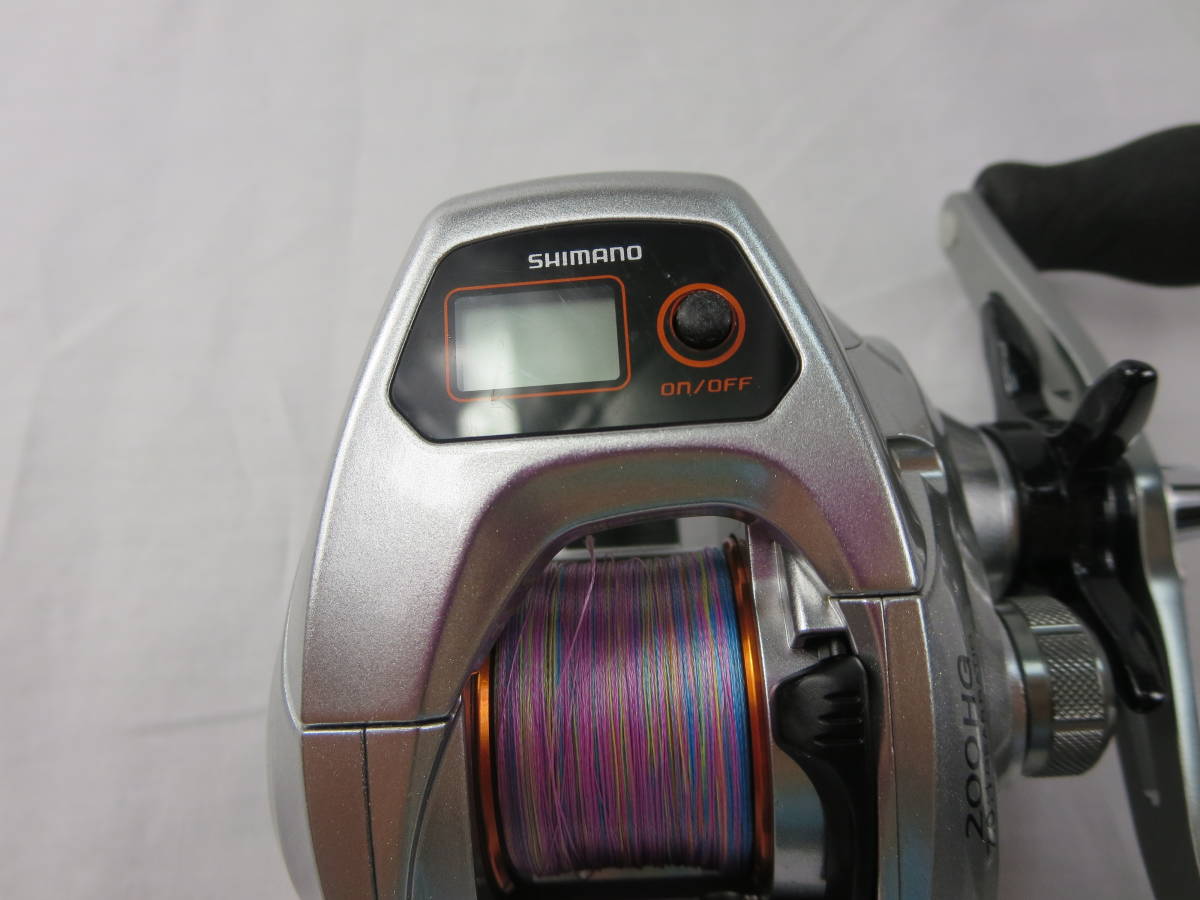 醫亙【動作確認済】 シマノ バルケッタ CI4 200HG ダブルハンドル 右 SHIMANO Barchetta BB 右ハンドル ベイトリール 03209 タイラバ