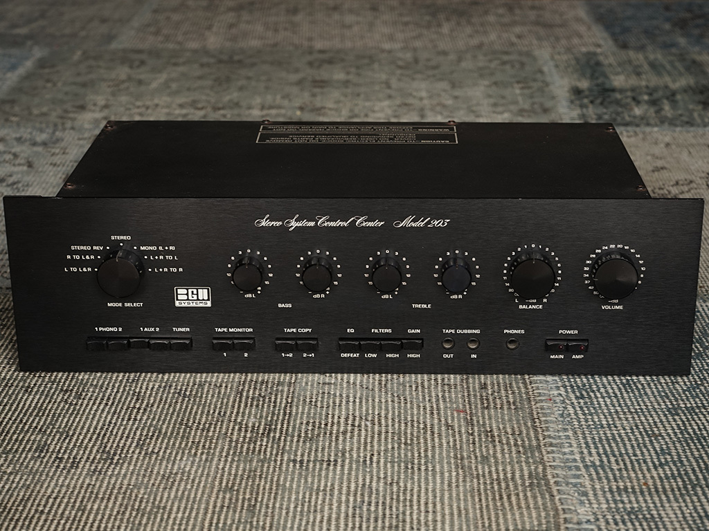 米国BGW社 Model 203 プリアンプ 動作品 送料無料(一般)｜売買された 