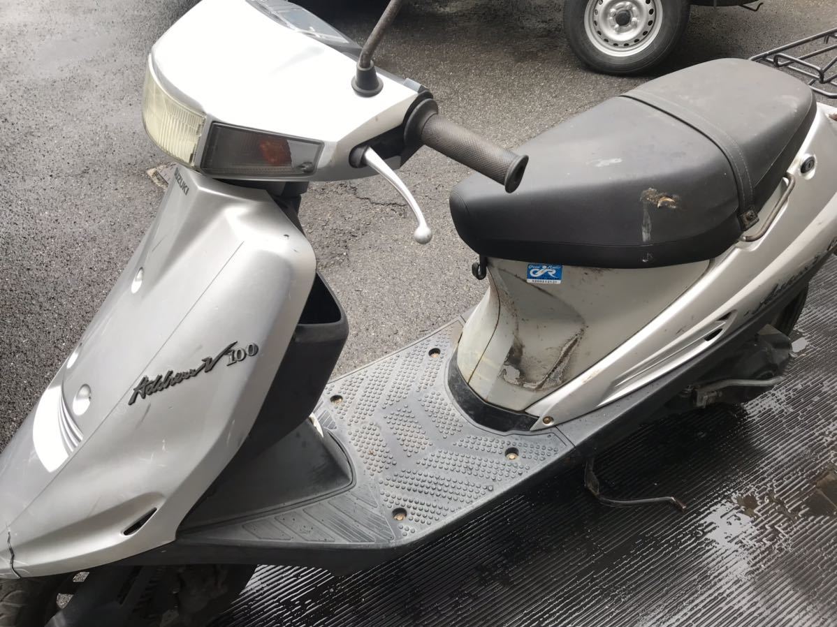 ○900○ CE11A スズキ アドレスV100 不動 ジャンク - Yahoo