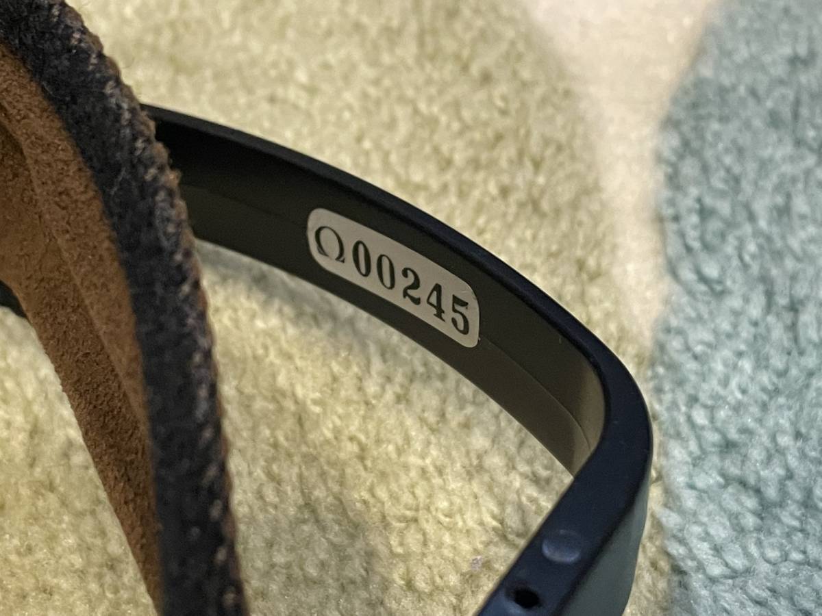 STAX 初代 SR-Ω 元箱あり。金メッシュ固定極オリジナル品です。_8