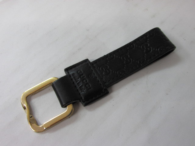 ◇美品 GUCCI グッチ キーリング キーホルダー GG ロゴ シグネチャー
