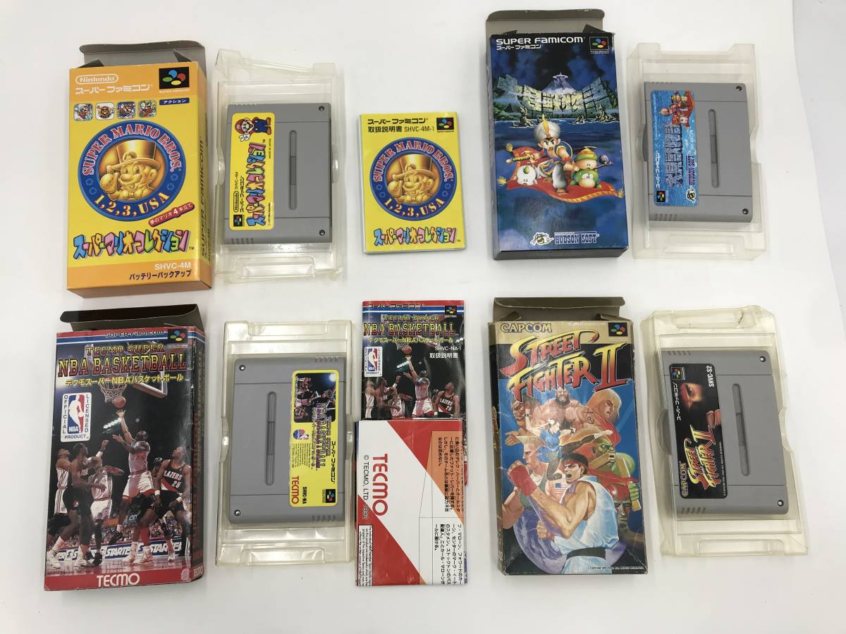 スーパーマリオコレクション3本、その他1本セット ねばき