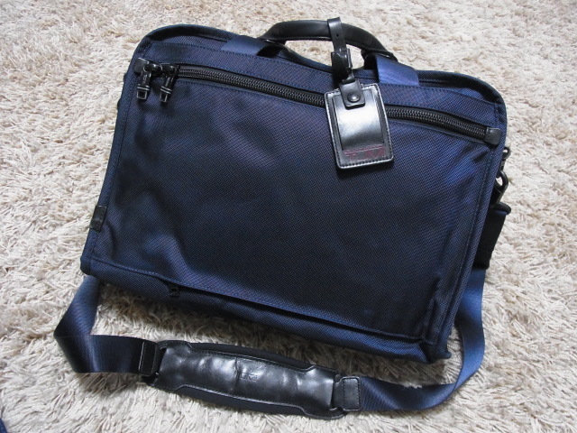 Used TUMI × SHIPS トゥミ × シップス 別注 ALPHA2 26108NVS ビジネス