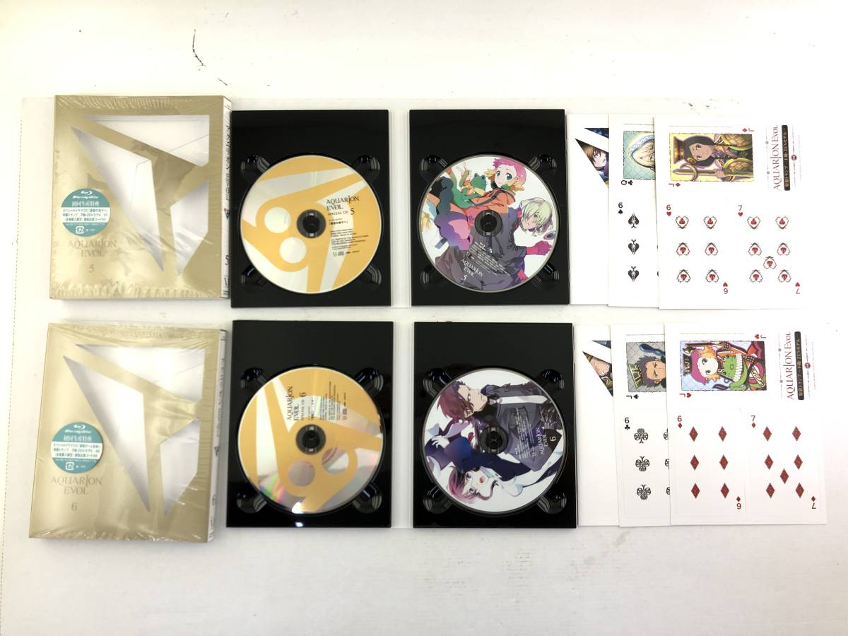 【新品未開封品】アクエリオンEVOL Blu-ray 全9巻セット　初回限定生産 美品】Blu-ray AQUARION EVOL/アクエリオンEVOL 全9巻セット（1～9