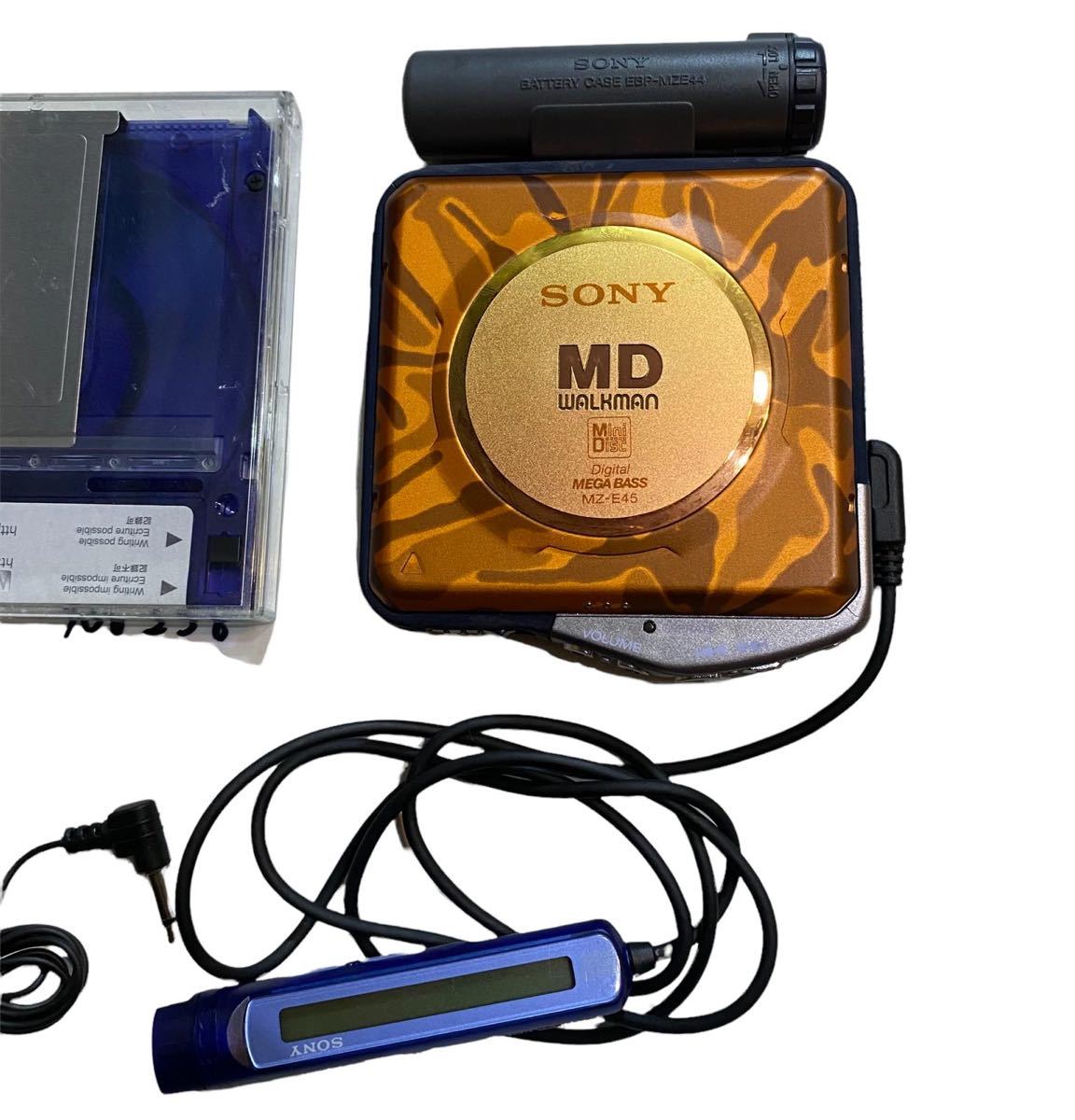 SONY MDウォークマンMZ-E45 中古品 MZ-E45 ソニー SONY （MD MDLP非