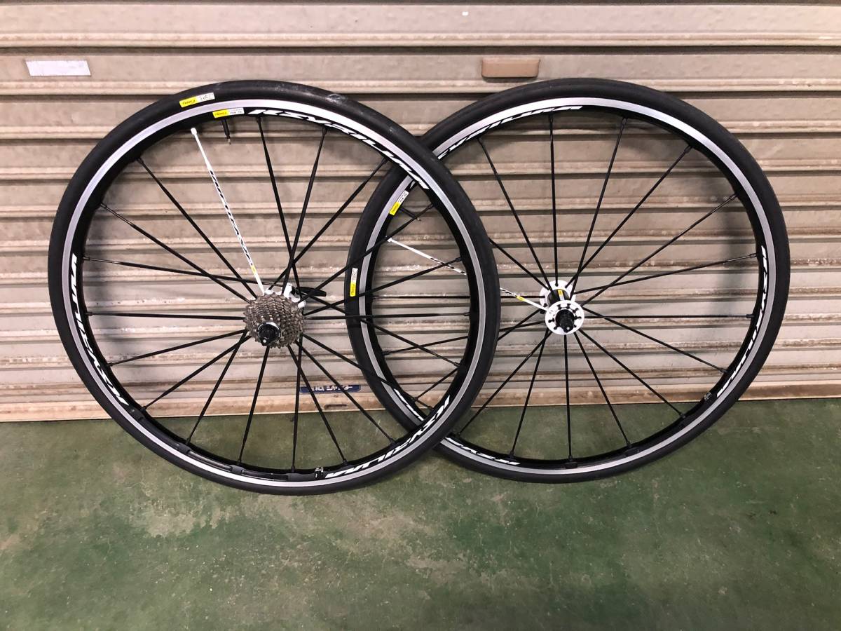 ギリギリ値下！Mavic Ksyrium SLS 700Cホイール MAVIC マビック KSYRIUM SLS 700C ホイール シマノ アルテグラ11速