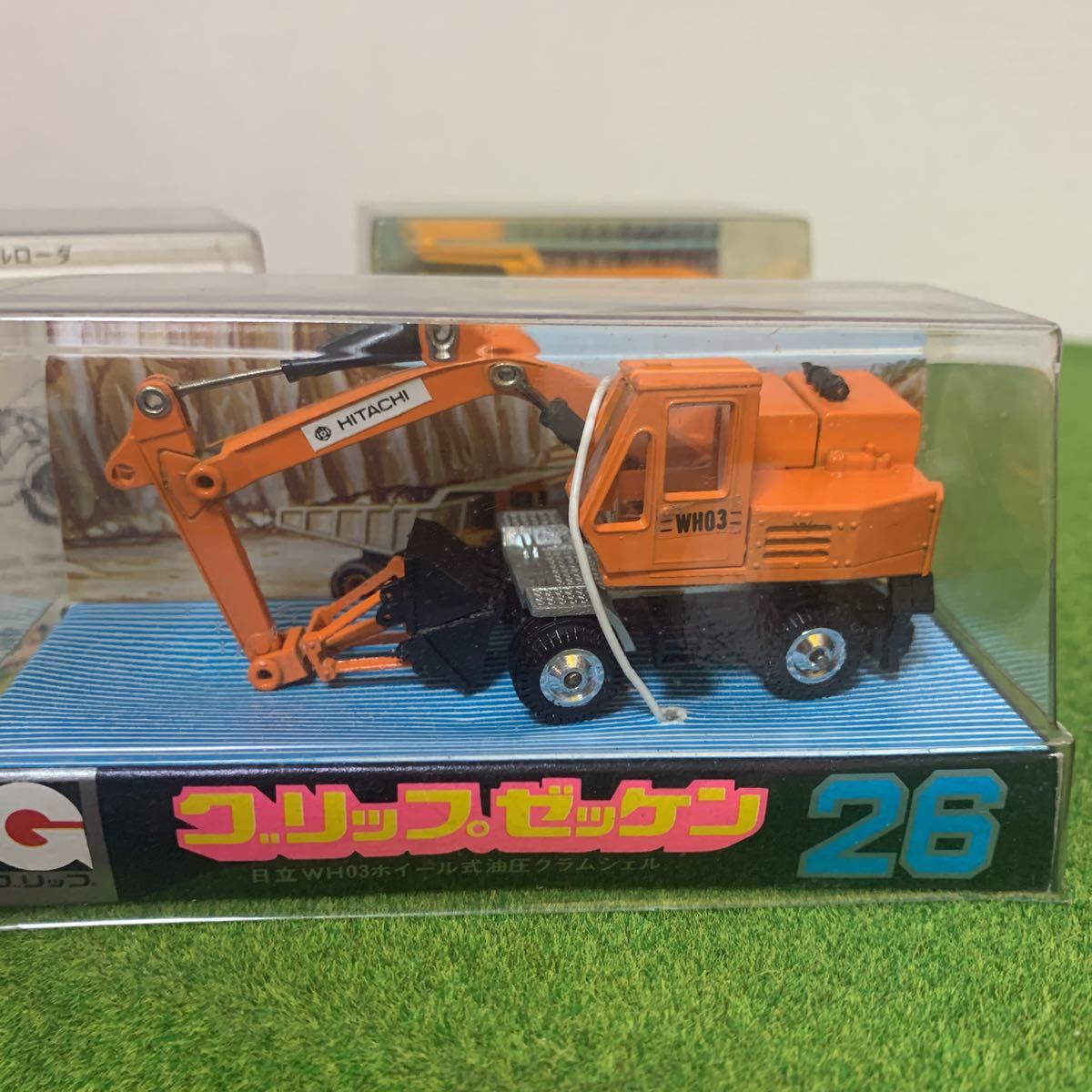 永大 グリップゼッケン CAT KATO 日立 重機ミニカー(建設車両、作業車