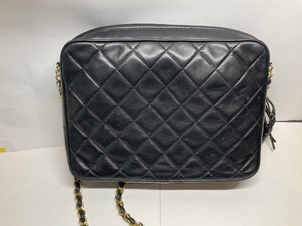 CHANEL シャネル マトラッセ フリンジ ショルダーバッグ マトラッセ