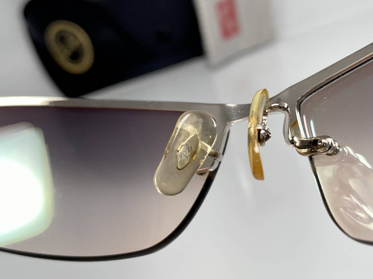 B'z 稲葉さん着用 Ray-Ban サングラス メタルフレーム RB3183 B'z 稲葉さん着用 Ray-Ban サングラス メタルフレーム RB3183 ケース付