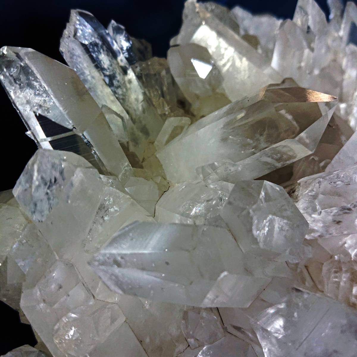 原石 クラスター クリスタル 水晶 一点物 ヒマラヤ水晶原石 送料無料 